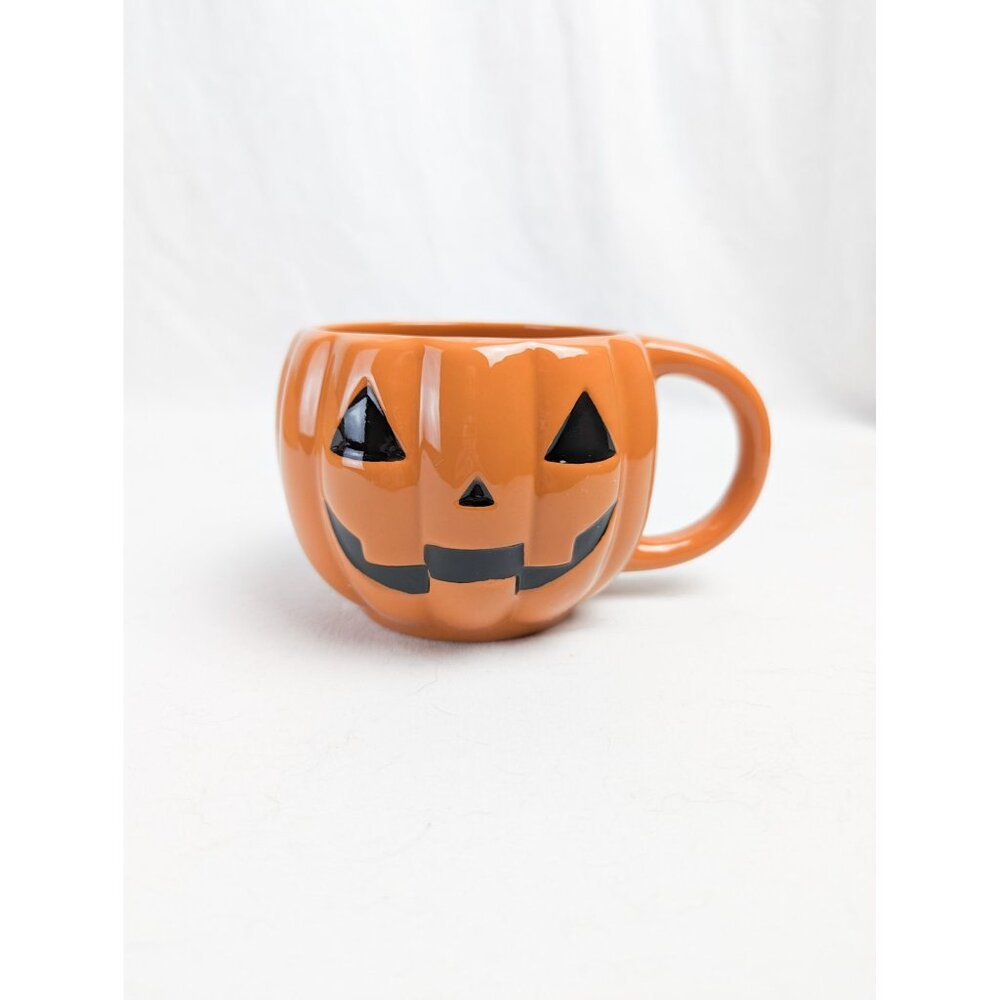 Target Bullseye's Playground Orange Pumpkin Jack O' Lantern Halloween Mug